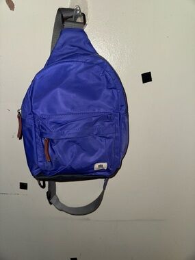 Purple unisex Sling Belt Bag by ORI London - Everyday Crossbody